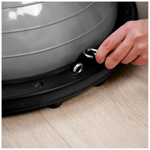 Полусфера BOSU гимнастическая, 58 х 25 см, с насосом, цвет серый - Simaland фото 9