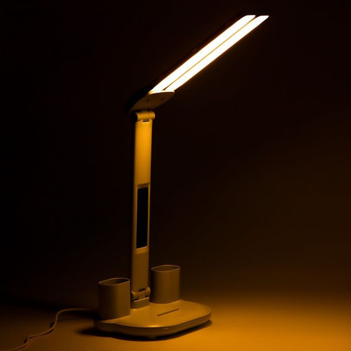 Часы-лампа электронные: календарь, термометр, LED, 3 режима, USB, 32 x 12 x 17 см