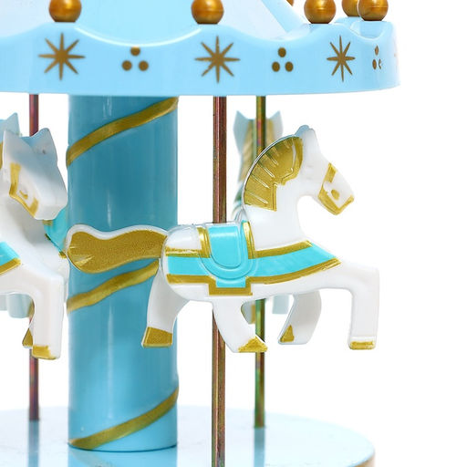 Музыкальная заводная игрушка Карусель: Лошади, МИКС - Simaland фото 6