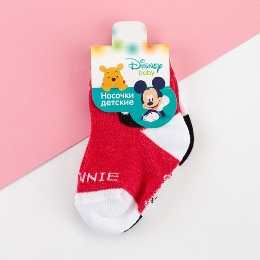 Носки детские Minnie Минни Маус, 2 пары, 10-12 см