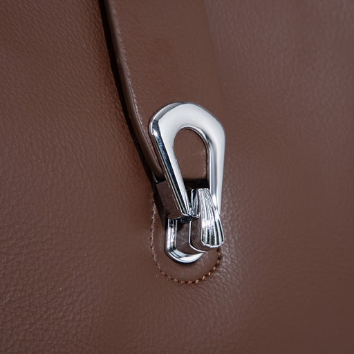 Сумка-тоут на молнии, цвет коричневый - Simaland фото 4