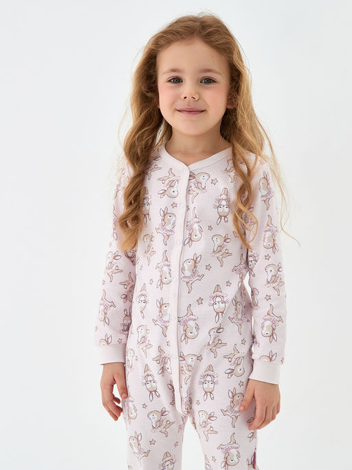 Комбинезон для сна для девочки с принтом - Kogankids фото 22