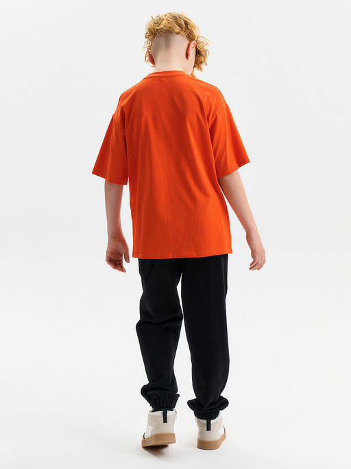 PELICAN, футболка для мальчиков, Красный  фото 5