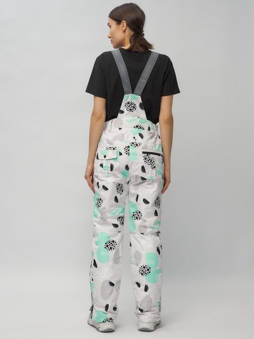 Горнолыжный костюм женский серого цвета 02302-1Sr - Chunmai фото 22