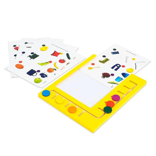 Логический планшет Умный планшет с карточками, 2-3 года, по методике Монтессори - Iq-zabiaka фото 2