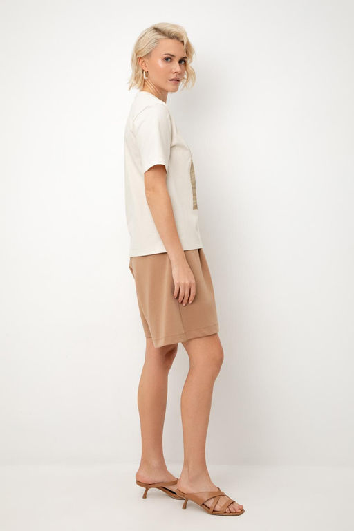 ЕВТ 4140/охра коричневая шорты жен