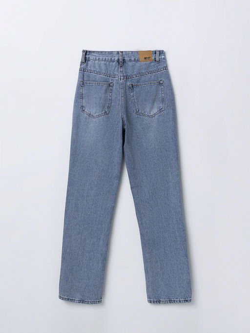 Джинсы прямые женские голубые - Mark formelle фото 6