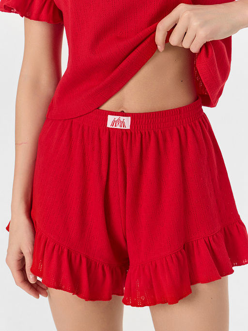 КОМПЛЕКТ ЖЕНСКИЙ (ФУТБОЛКА, ШОРТЫ) - Mark formelle фото 4