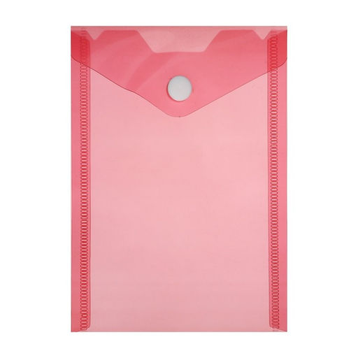 Набор из 5 штук, папка-конверт на кнопке, А6, 180 мкм, вертикальная, тонированная, 5 цветов - Calligrata фото 2
