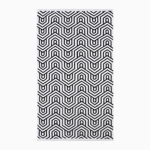 Полотенце махровое Этель Ornament чёрный, 50х90 см, 100% хлопок, 420 гр/м2  фото 3