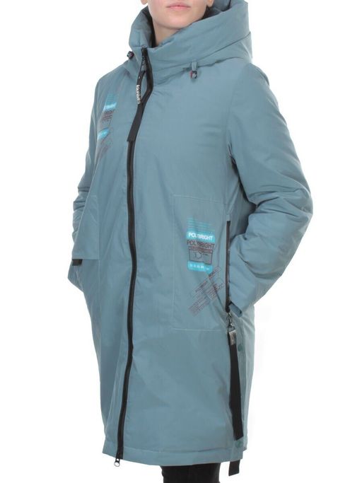 101-1 MENTHOL Пальто демисезонное женское FAMILY (100 гр. синтепон) - Fashion фото 3