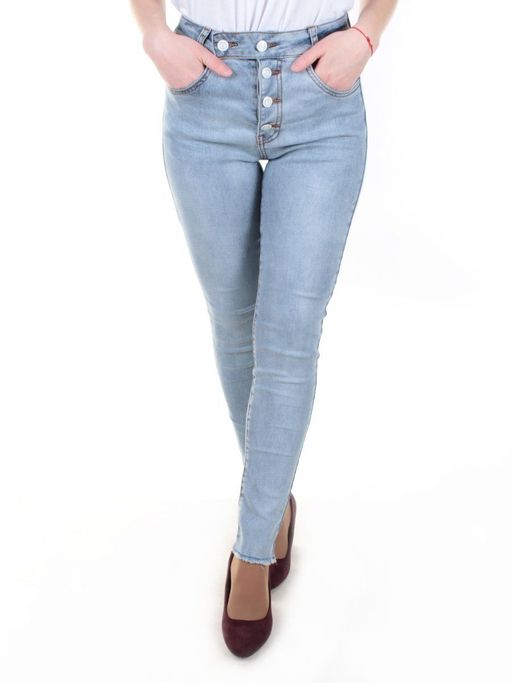0008 Джинсы женские зауженные YTD JEANS