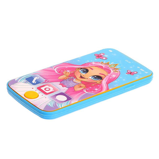 Цена за 2 шт. Музыкальный детский телефон «Принцессе», звук, цвет розовый, МИКС