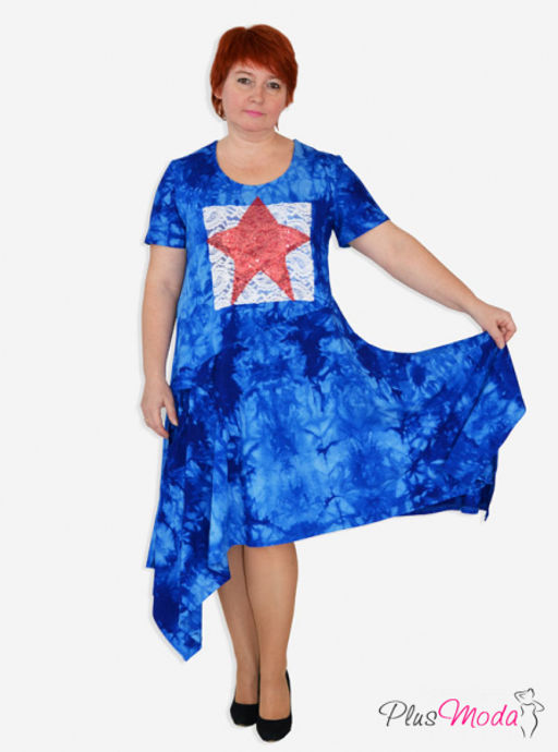 Платье Модель №48 размеры 52-72 - Plusmoda фото 8