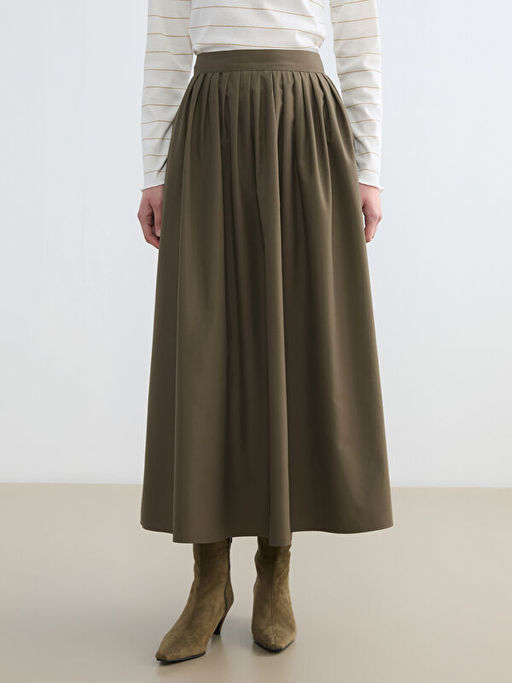 Beli Fermuarl? Pileli Etek