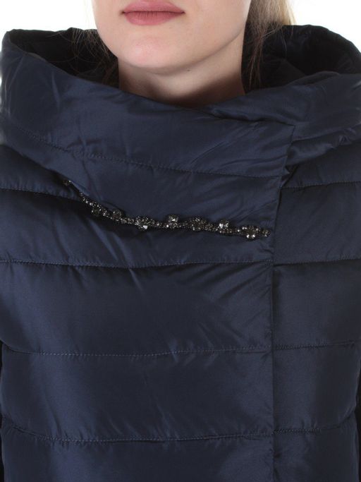 803 DK. BLUE Пальто зимнее облегченное Art Canary (150 гр. холлофайбер)