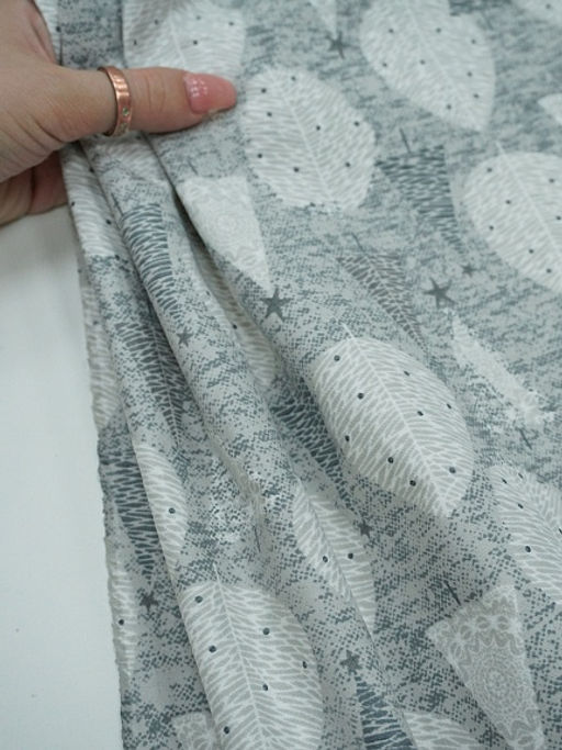 Теплый хлопок Зимний лес, ш.1.5м, хлопок-100%, 160гр/м.кв - Купава фото 6