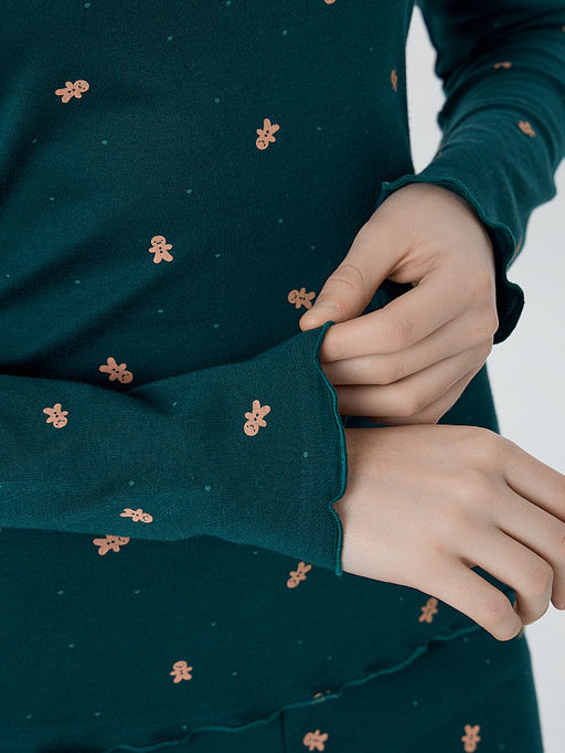 Комплект женский новогодний с узором - Mark formelle фото 5