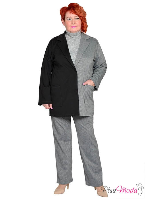 Брюки Модель №1836 размеры 44-84 - Plusmoda фото 4