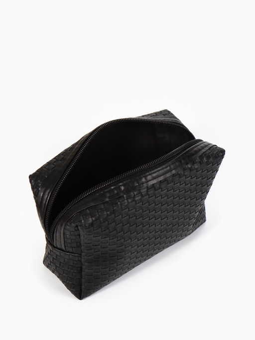 Косметичка универсальная, искусственная кожа, на молнии, чёрная