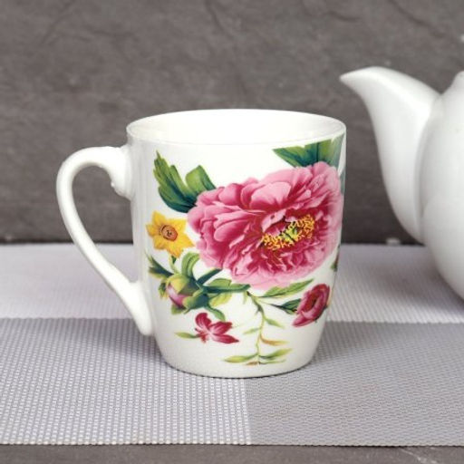 Кружка 250 мл Цветы / S749 /уп 96/ - Галеонтрейд фото 8