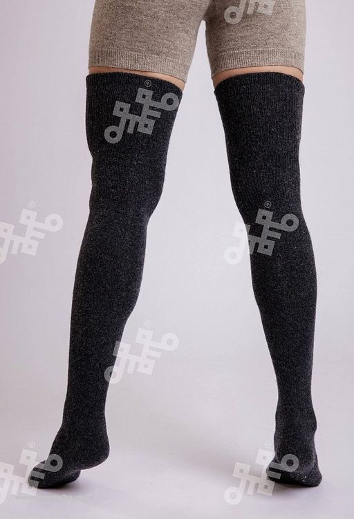 Чулки из монгольской шерсти (арт. 01220) - Тод оймс ххк фото 2