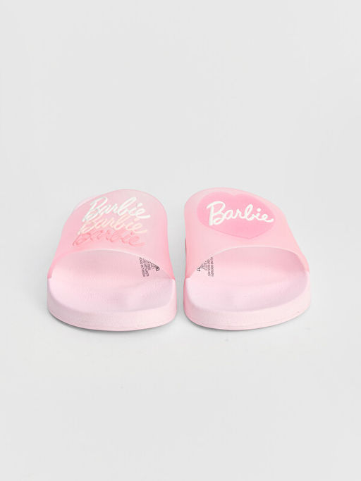 K?z ?ocuk Barbie Bask?l? Terlik
