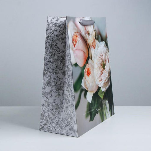 Пакет подарочный ламинированный, упаковка, Счастья, XL 40?49?19 см