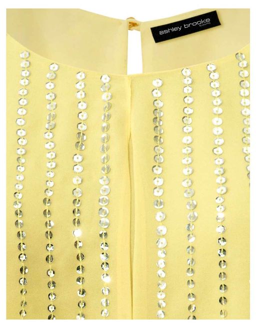 Топ, ванильный - Patrizia dini фото 6