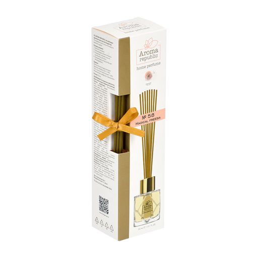 Ароматический диффузор в стеклянном флаконе 30 мл,№58 Magical freesia - Marmiton фото 2