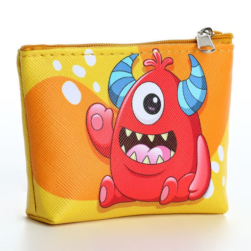 Цена за 5 шт. Кошелёк детский для мальчика «Добрые монстрики», МИКС
