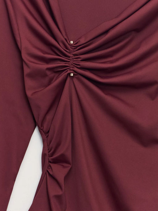 Лонгслив с декоративным узлом / Zarina фото 9