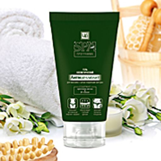 SPA ПРОГРАММА Гель Антицеллюлит для массажа с целью коррекции фигуры 140 г