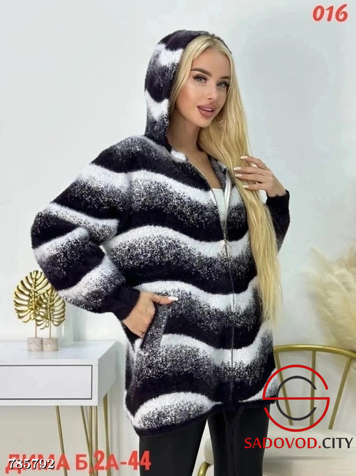 Кардиган на змейке с капюшоном - Bruno фото 6