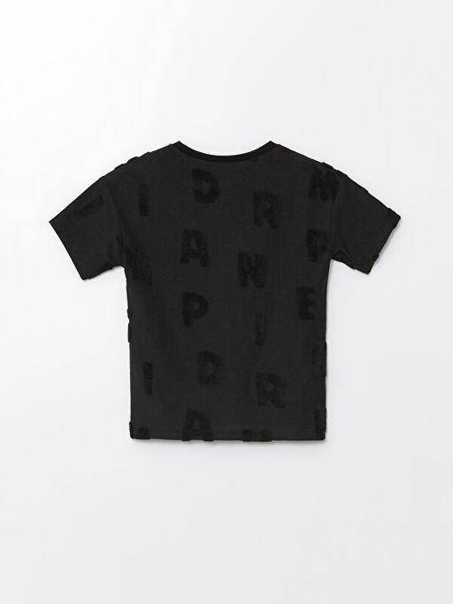 Bisiklet Yaka Spiderman Bask?l? Erkek Bebek Ti??rt ve ?ort 2li Tak?m - Waikiki фото 3