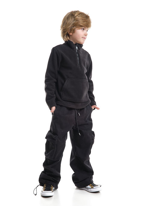 Толстовка UD 7763 черный - Mini maxi фото 6