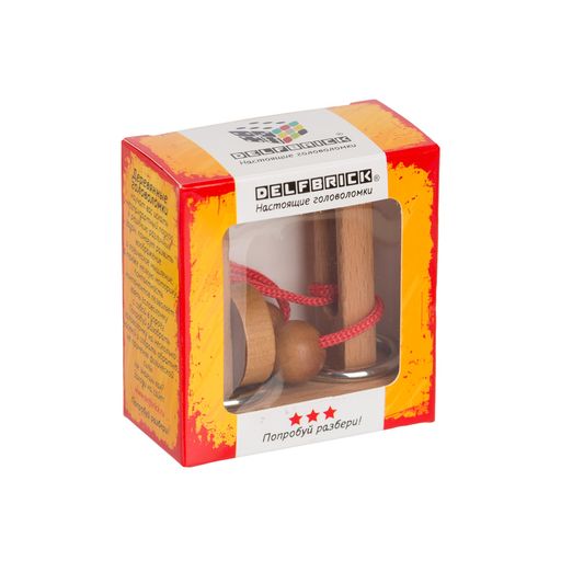 DELFBRICK DLS-09 Головоломка деревянная 1 шт Мост 8 элемент