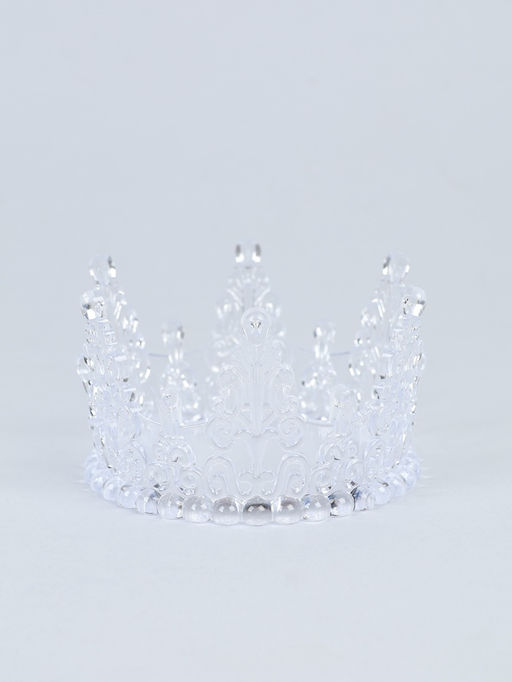 Корона для торта «Хрусталь», цвет белый