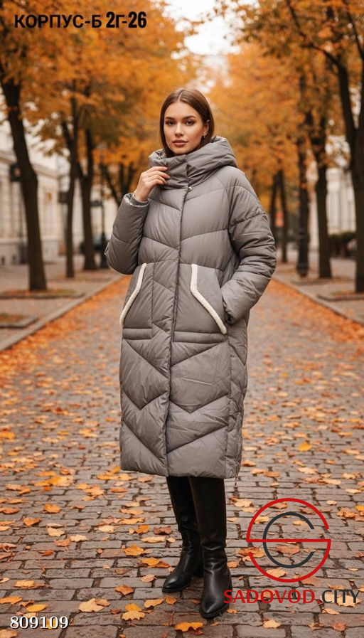 куртка женская с капюшоном - Bruno фото 4