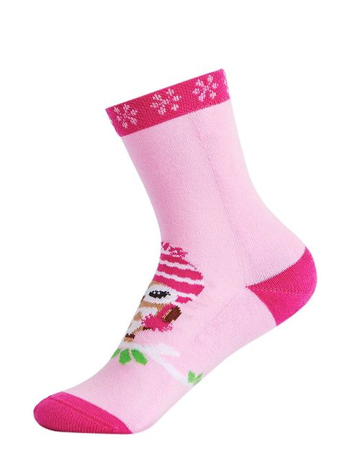 OMSA kids Calzino 21P64 (совы) - rosa  фото 3