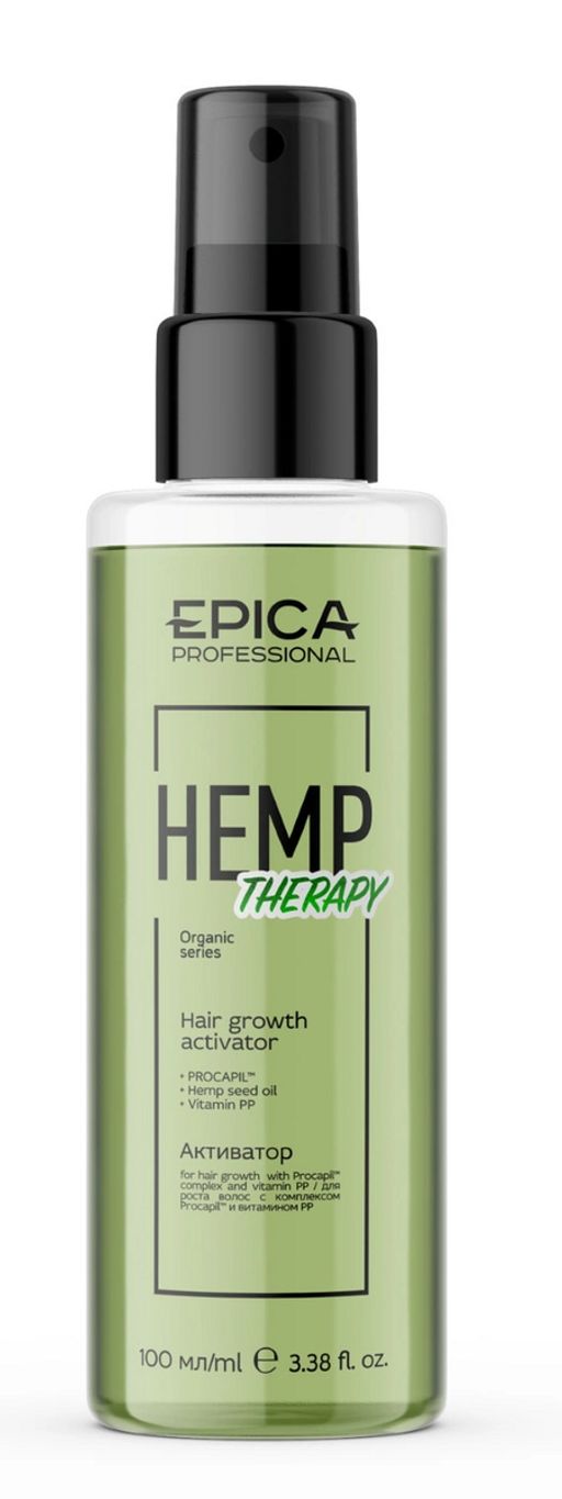 EPICA Hemp therapy ORGANIC Активатор роста волос, 100 мл. - Epica professional фото 2