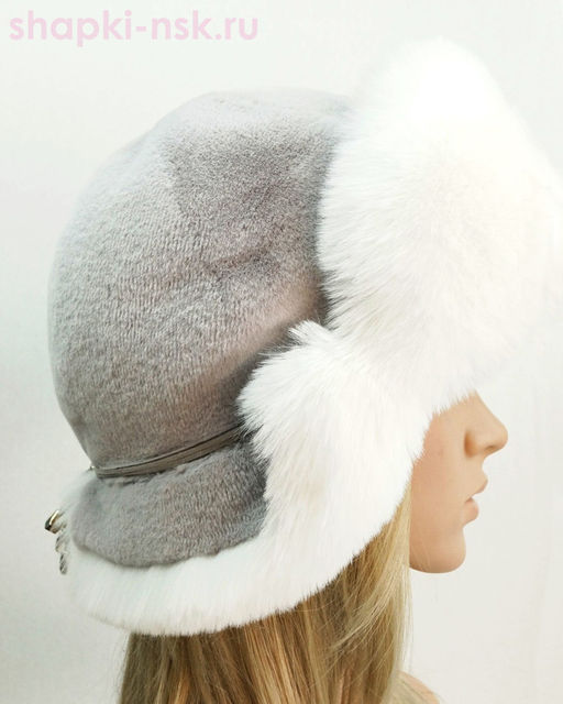 Север экомех кролик Ушанка женская (56-58)