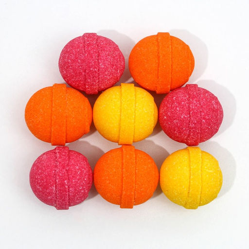 Набор бомбочек для ванны Самой прекрасной, 8 шт. х 20 г, фрукты, клубника, лимон - Чистое счастье фото 3