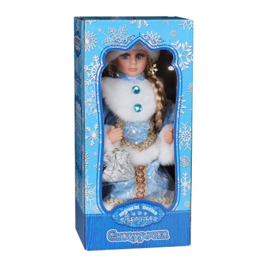 Фигурка Снегурочка 30 см +подарок / 23B12-12 /уп 36/ музыкальная - Галеонтрейд фото 5