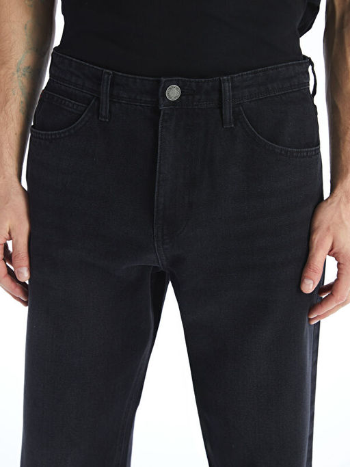 Baggy Fit Erkek Jean Pantolon
