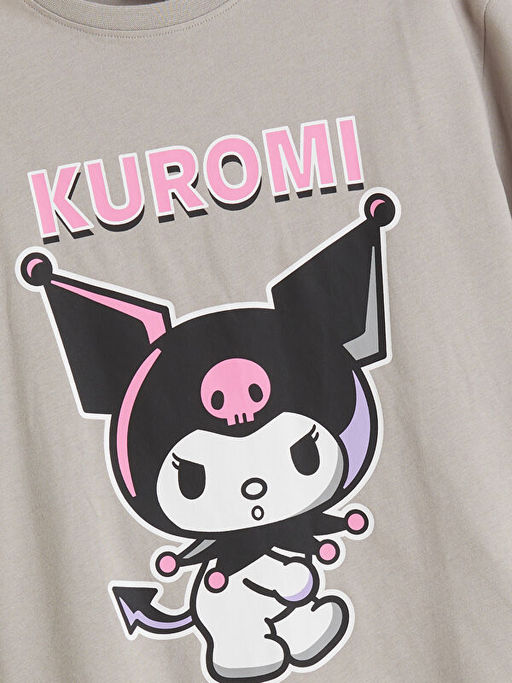 Kuromi Bask?l? K?z ?ocuk ?ortlu Pijama Tak?m?
