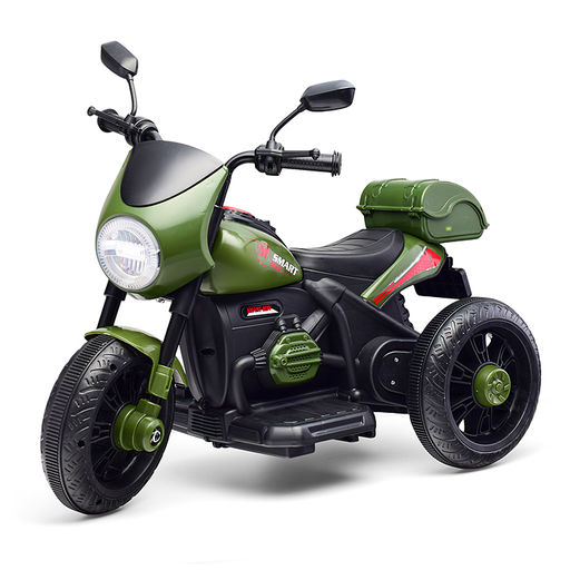 Мотоцикл трехколесный (зеленый)