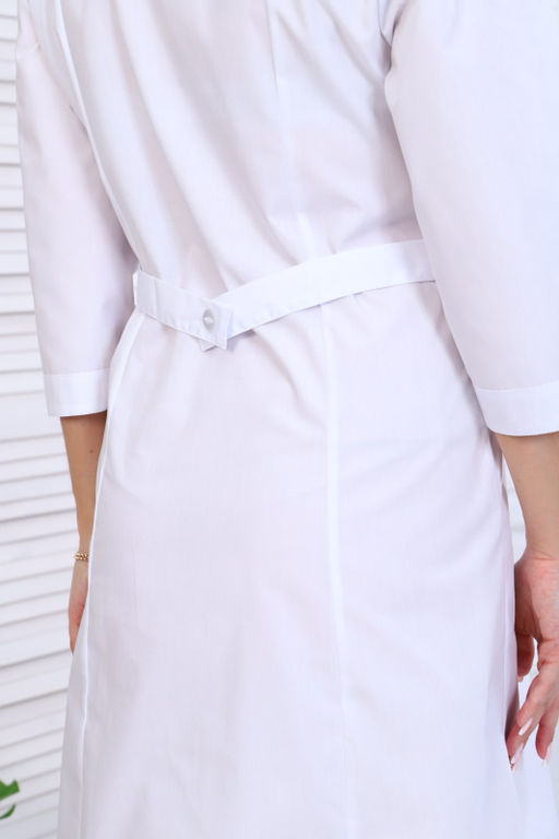 Халат женский 140 ТС. Цвет: белый - Стильб фото 5