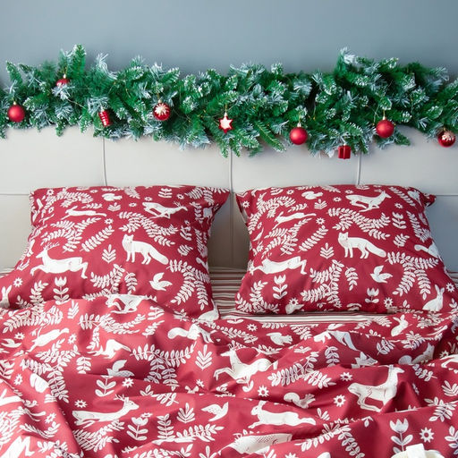 Постельное бельё Этель 2 сп Christmas time 175х215 см, 200х220 см, 70х70 см - 2 штуки  фото 7