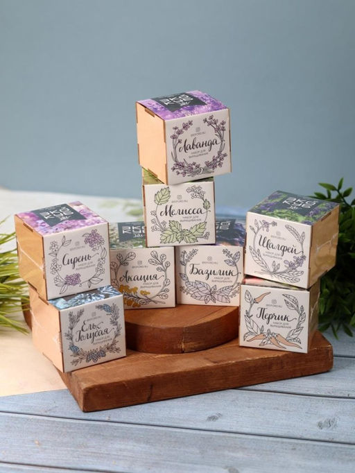 Набор для выращивания "Экокуб Magicme" - Шалфей